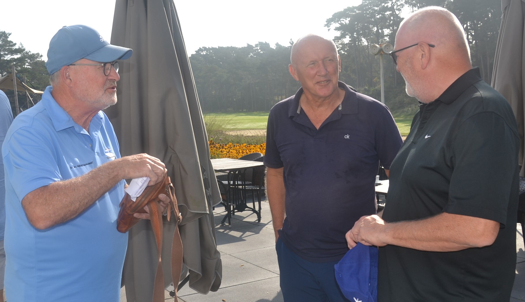 Participants at the VZM 2023 Dutch Aviation Open golf tournament